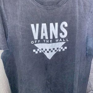 Grey vans tee